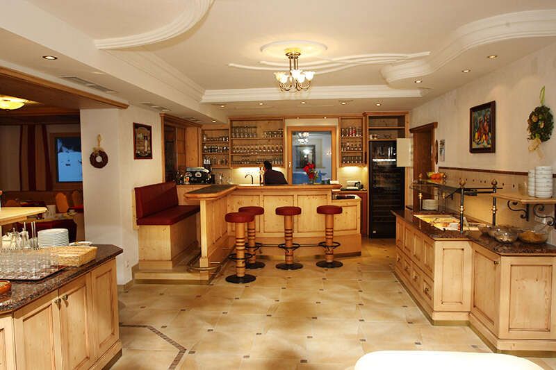 House bar in the Hotel Garni Sonnenheim